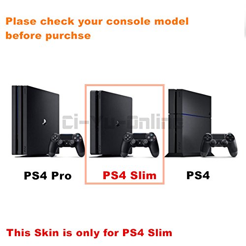 image for Ci-Yu-Online VINYL SKIN [PS4 Slim] Nike Logo Shoe Box Red Light Bar Wh