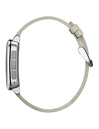 Smartwatch Pebble Technology para dispositivos Apple y Android, Plateado