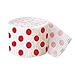 Unique 63122 Polka Dot Party Crepe Streamer, Red, 30 Ft