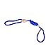 Adjustable Nylon Dog Pet Rope Products Slip Pet Dog Whisperer Cesar Slip Training Leash Lead Collar, 4-Feet (Blue)