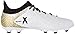 adidas Performance Men's x 16.3 Fg Soccer Shoe, White/Black/Metallic Gold, 11 M US