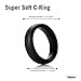 Tantus Adult Toys Super Soft C-Rings - Silicone Satin Finish Penis Ring, Ultra-Premium Male Sex Toy - 4.75