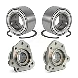 Front Rear Wheel Bearing And Hub Assembly Kit For