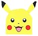 Pokemon Bioworld Pikachu Big Face Fleece Cap Beanie with Ears