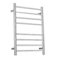 SHARNDY Electric Towel Warmer Rack Brushed Nickel ETW44 Stainless Steel 4+4 Heated Bars Towel Drying Rack Heated UL Certificate ...