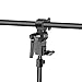 Neewer Photo Studio Alluminum Alloy Light Stand 29.1-74.8 inches/74-190 Centimeters Foldable and Reflector Holder Arm 39.7 inches/101 Centimeters Retractable Telescopic Crossbar with 2 Pieces Clamps