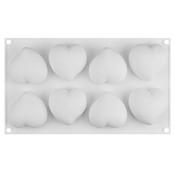 Eisform Silikonform für Mousse Kuchen Herz Hochzeit 3D Silikonformen Kuchen dekorieren Tools Backformen Dessert Formen Eis am