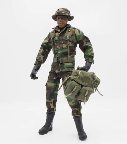 1/6 Scale Clothes Soldier Uniforms Back Pack Set for 12" Male Military Action Figure Body Cloth for Doll - Thumbnail 6