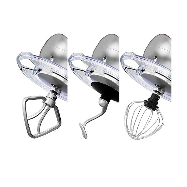 MIC Stand Mixer 5.5L Stainless Steel Blender 1500W 6 Speed Food Mixer for Baking Kitchen Electric with Mixing Bowl/Dough…