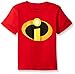 Disney Boys' Little Boys' the Incredibles T-Shirt, Red, 4
