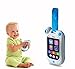 A-forest Baby Phone Toy Touch Swipe Screen Learning with 7 Pretend Apps and 3 Function Modes-Shock Resistant Baby Cell Phone Study Educational Telephone Toys for kids(White)