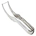 Stainless Steel Watermelon Slicer Tongs by naturechef, Corer, Cutter, Knife and Server Easily Cuts Melon, Cantaloupe, Honeydew-Perfect Slicer Cores and Peels Fruit - FREE BONUS - money back guarantee