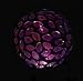 Solar Colorful Flower Petal Ball Light (#Blackm002P), Solar Power Multi-Color Color Changing LED Mosaic Glass Decorative Garden Yard Light Stake