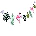 Hawaii Flamingo Party Banner Decoration For Summer Beach Luau Party Banner Garland Supplies
