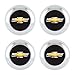 Pilot Automotive Pilot IP-353C Chevy Logo License Plate Fastener Caps, 1 Pack