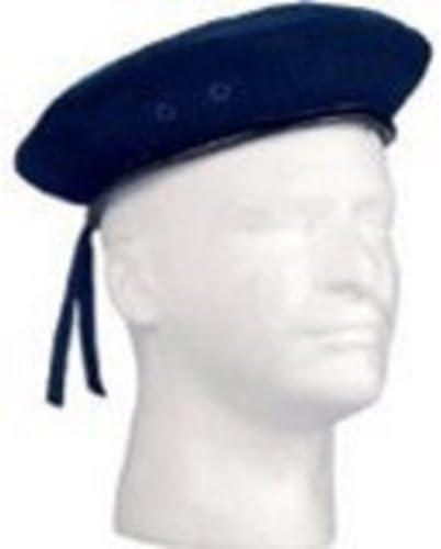 Military Beret (XLarge, Navy Blue)