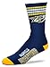 For Bare Feet NHL Nashville Predators 4 Stripe Deuce Crew Sock Team Color LARGE