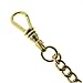 Albert Chain Gold Color Pocket Watch Chains for Men with T Bar Swivel Clasp and Lobster Clasp AC33