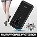 SunRemex Three Defense Designed for LG V50 ThinQ Case,LG V50 Case, Crystal Clear Full Body Shockproof Slim Fit Without Built-in Screen Protector Cover for LG V50 ThinQ Phone(Clear/Black)