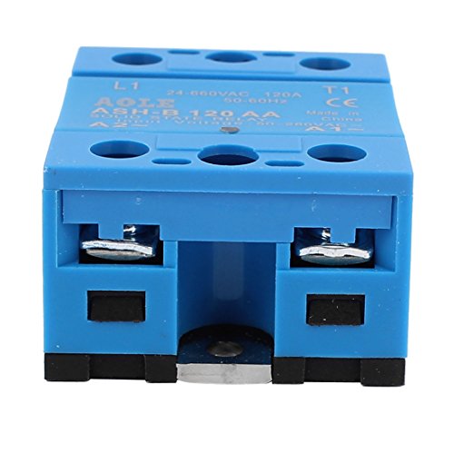 Купить uxcell 50280VAC to 480VAC 25A Single Phase Solid State Relay AC