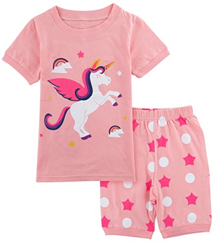 A\u0026amp;J Design Toddler Girls Unicorn 
