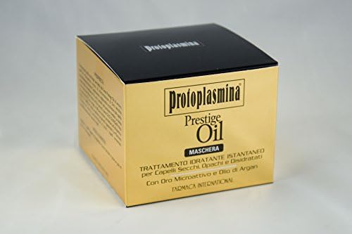 Protoplasmina Prestige Oil Hair Mask 250 ml with Argan Oil, Camelia Oil and Microactive gold.