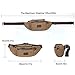 Eshow Fanny Pack for Men, Fashion Waist Pack Crossbody Fanny Pack Multi-pocket Travel Essentials Small Crossbody Bag Men