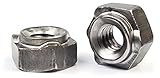 Hex Weld Nuts Steel Long Pilot 3 Projections - UNC