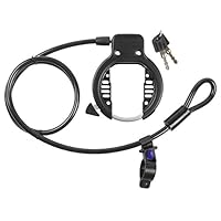 M-Wave Frame Lock with Cable Ring Loop, Black