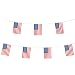 American US Flag,100Feet/76Pcs World Country Pennant Banner Flags String,Indoor Outdoor flags Decorations Supplies For 4th Of July,Sports Events,Intarnational Festival,Sport Events, Birthday,Carnival