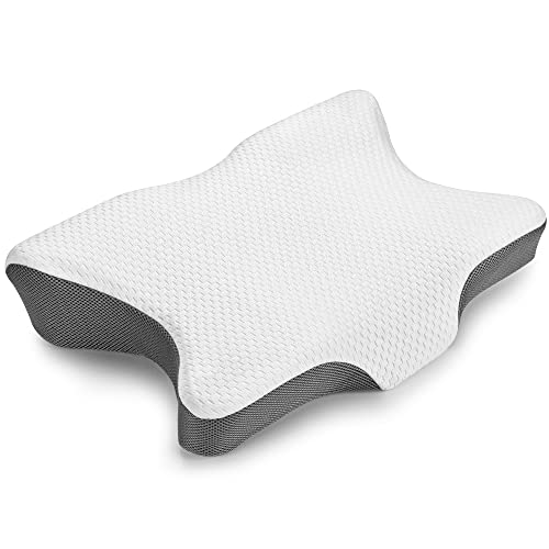 Indulgence Cervical Memory Foam Pillow Contour Pillow with