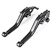 GZYF Motorcycle CNC Pair Short Black Brake Clutch Levers for Kawasaki Ninja 250R 2008-2012/ Ninja 300 2013