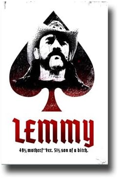 Motorhead Lemmy Poster - 11 x 17 Promo for Documentary