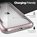 Defense Shield Series, iPhone 11 Case - Military Grade Drop Tested, Anodized Aluminum, TPU, and Polycarbonate Protective Case for Apple iPhone 11, (Rose Gold)