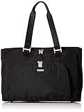 Baggallini Errand Travel Tote Bag, Black/Sand, One Size