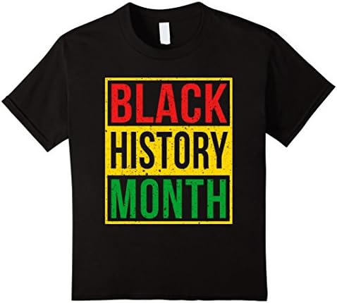 Kids Black History Month Shirt 8 Black
