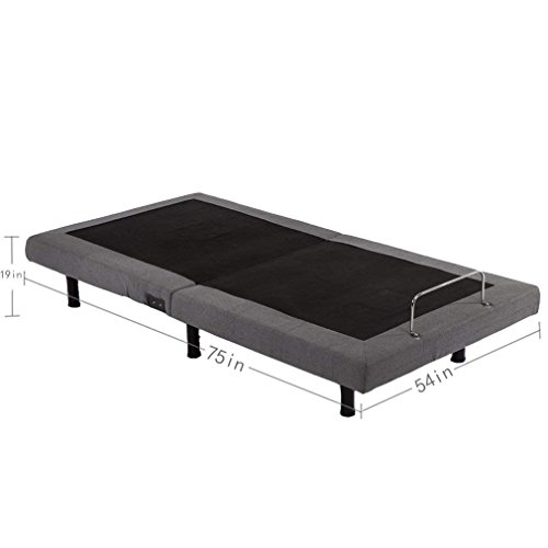Adjustable Bed Base Adjustable Mattress Foundation Power Bed Frame Base Full with Zero Gravity