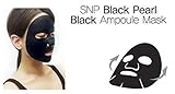 SNP Charcoal Mineral Black Ampoule Mask, 1 Ounce