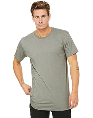 Canvas Mens-Long Body Tee-3006