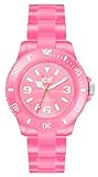 Ice Classic Solid Pink Dial Plastic Strap Men's Watch CSPKBP10