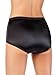 Barbra's 6 Pack Full Coverage Women's Brief Panties (Satin Brief, Medium)