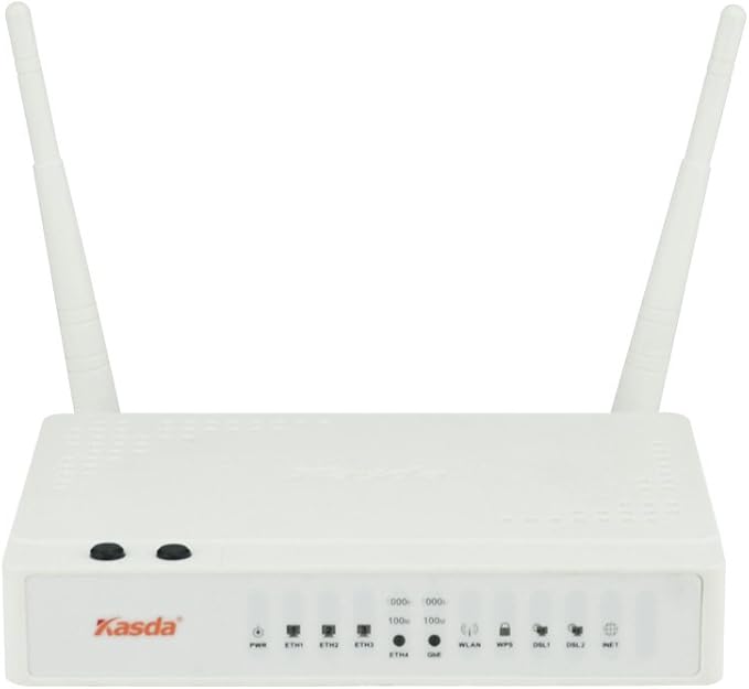 Kasda KW5225 Gigabit Wireless N Bonding VDSL/ADSL Modem Router 300Mbps
