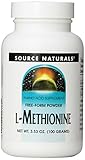 Source Naturals L-Methionine Free Form Powder - Amino Acid Supplement - 100 Grams