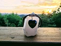Karelia Creations Puffy Heart 100% Shungite Pendant