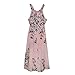 Chen Women Summer Print Boho Long Maxi Evening Party Cocktail Dress Beach Dress