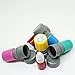 WAF Pack of 5 Sorted Kids Stamps Teachers Self-Inking Rubber Stamps Teacher Review Photosensitive Stamps for Education with 1 Bottle Ink