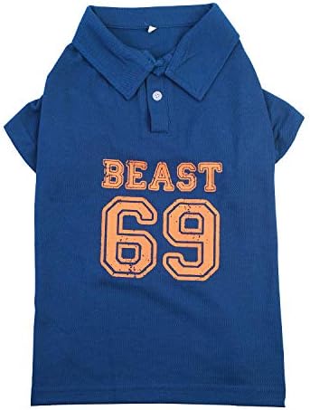 Choostix Choostix Summer Polo, Dog T-Shirt, Beast, 10", 10, 300 g