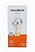 60 Watt Half Chrome Bulb for Dining lights and Pendant Lamps, Modern Fixtures, Classic Displays, Bathroom Vanity. Incancdescent E26 Medium Base Half Mirror - 1 Pack By GoodBulb