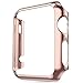 Apple Watch Case, Imymax Ultra-Thin PC Plated Plating Bumper iWatch Protective Cover Case for Apple Watch Sport / Edition Series 1 - Rose Gold 38mm