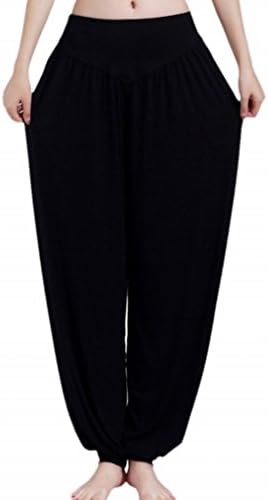 Guandoo Women's 100% Soft Modal Yoga Pants Sports Dance Harem Trousers